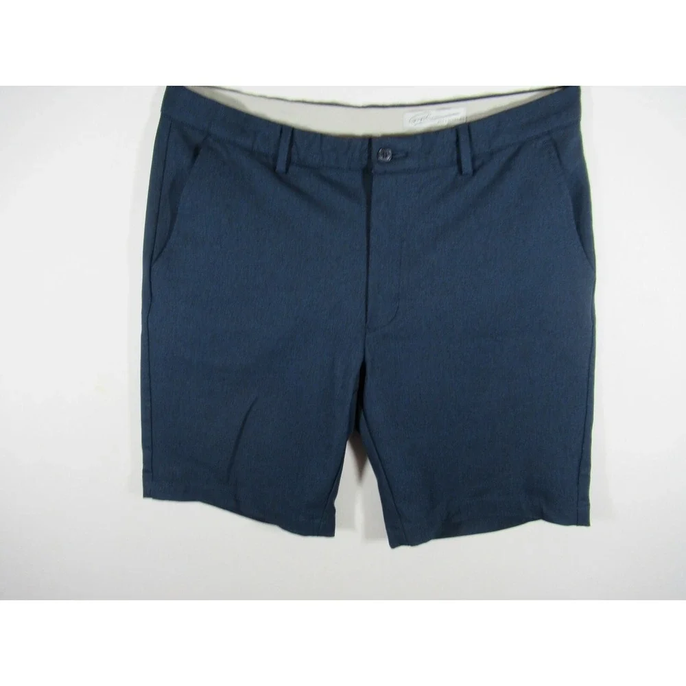 Greg Norman Golf Shorts Men 36 Blue 10